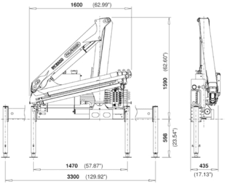 Loader Crane PK2900 2